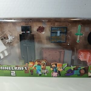 Minecraft Action Figure Playset - Multicolor